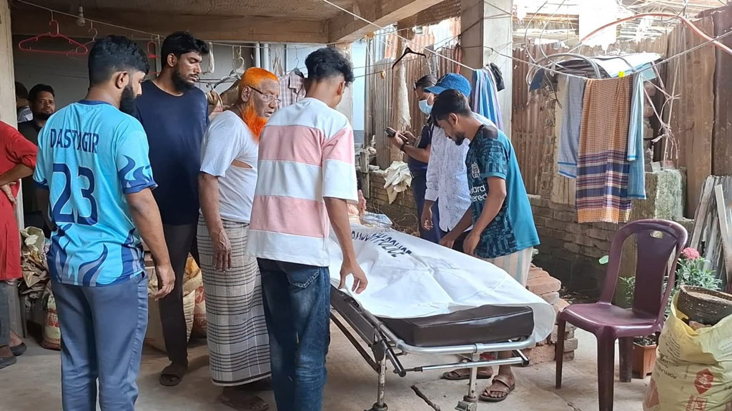 ঘরে ঝুলছিল গৃহবধূর লাশ, বিছানায় কন্যাশিশুর