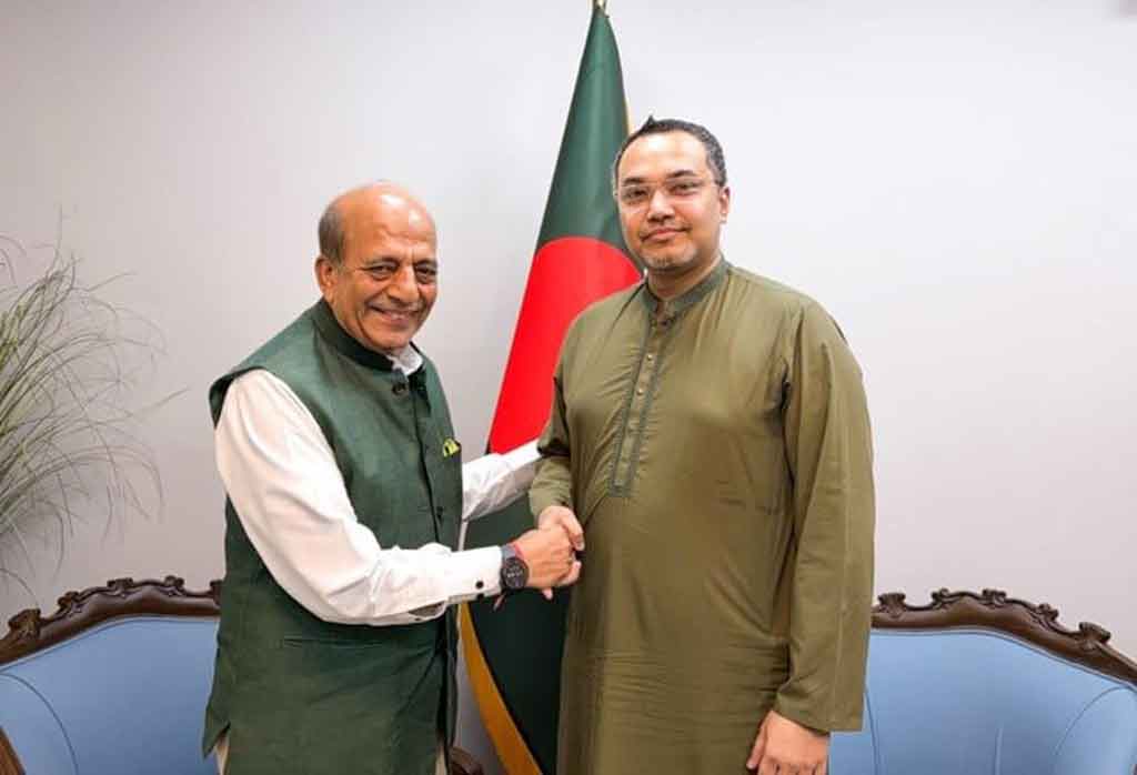 ভারতে পলাতক আসামিরা যাতে অস্থিতিশীলতা সৃষ্টি করতে না পারে: হাইকমিশনারকে মাহদী আমিন