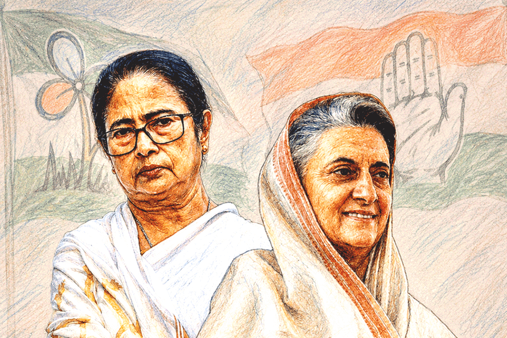 ২০২৬ সালে ইন্দিরার পদাঙ্ক অনুসরণ করে মমতা কি ফিরে আসতে পারবেন