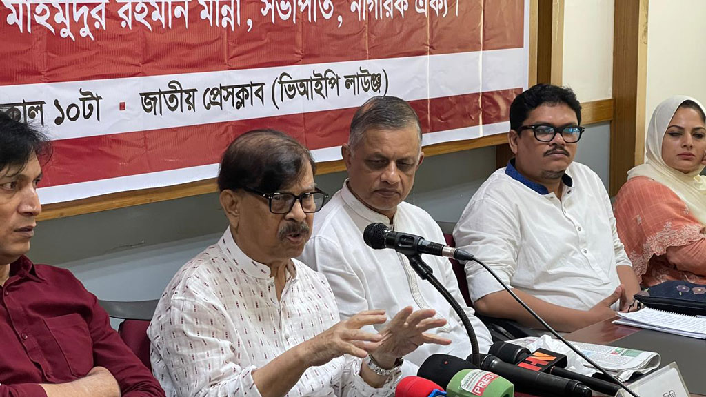 এখনকার আকাঙ্ক্ষার সঙ্গে কেউ বেইমানি করলে তার বিরুদ্ধে লড়াই হবে: মান্না