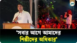 ১৭ বছর পার্শ্ববর্তী দেশ থেকে শিল্পীরা এসে লক্ষ লক্ষ টাকা নিয়ে যেত: ছাত্রদল নেতা নাছির