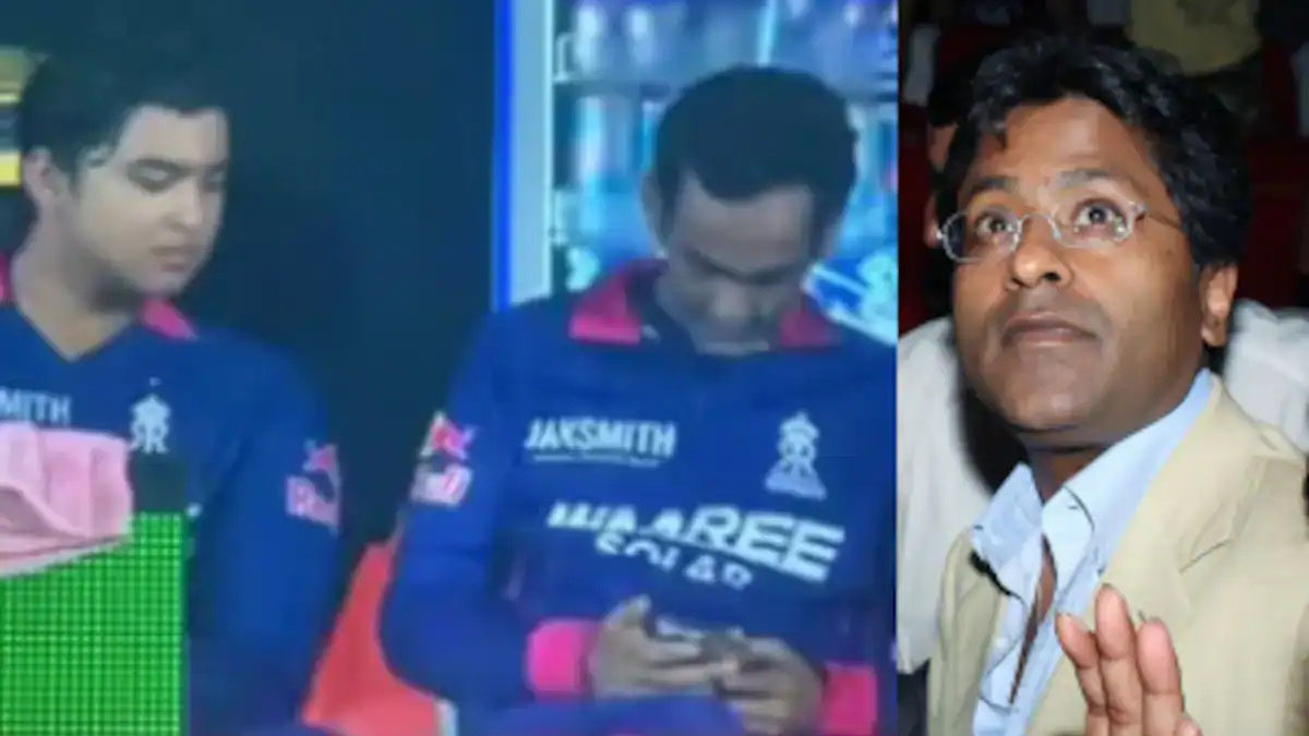 ডাগআউটে মোবাইল চালিয়ে মোদির সন্দেহের তালিকায় রাজস্থানের ম্যানেজার