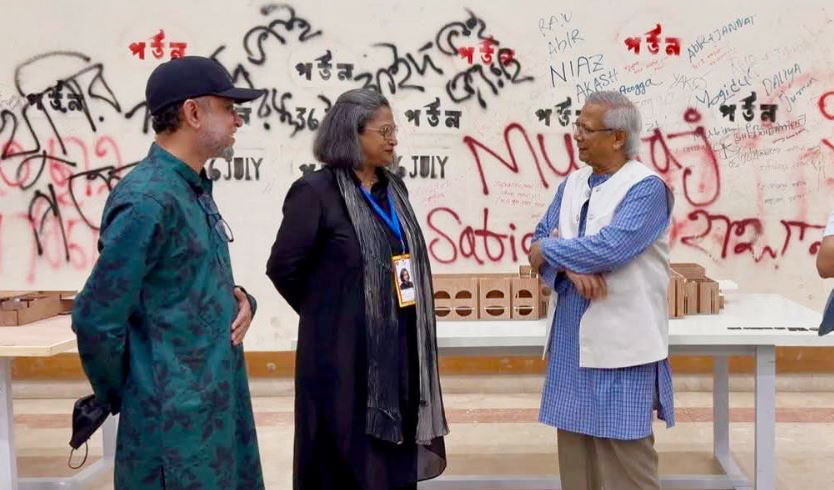 দ্বিতীয়বার আগা খান অ্যাওয়ার্ড পাওয়া স্থপতি মেরিনা তাবাসসুমকে প্রধান উপদেষ্টার অভিনন্দন