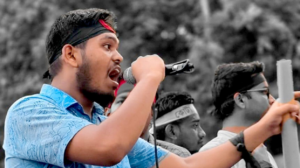 দলীয় শৃঙ্খলা ভঙ্গের অভিযোগে এনসিপির মাহিন সরকারকে বহিষ্কার