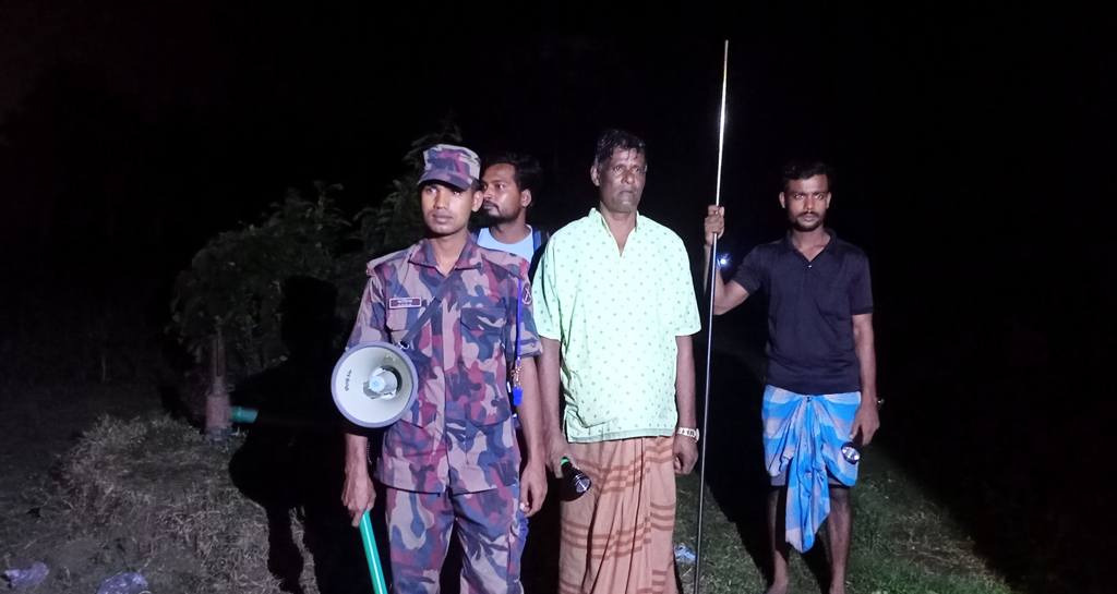 তেঁতুলবাড়ীয়া সীমান্তে পুশ ইন চেষ্টা ব্যর্থ, কঠোর অবস্থানে বিজিবি ও স্থানীয়রা