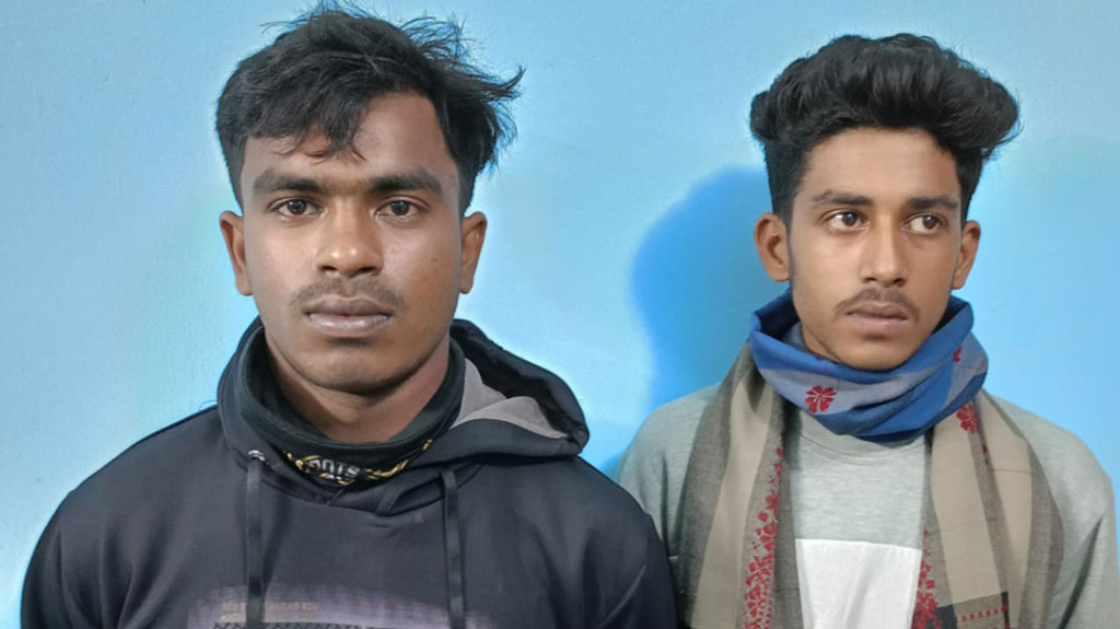 গাংনীতে মাদকসহ দুই যুবক আটক