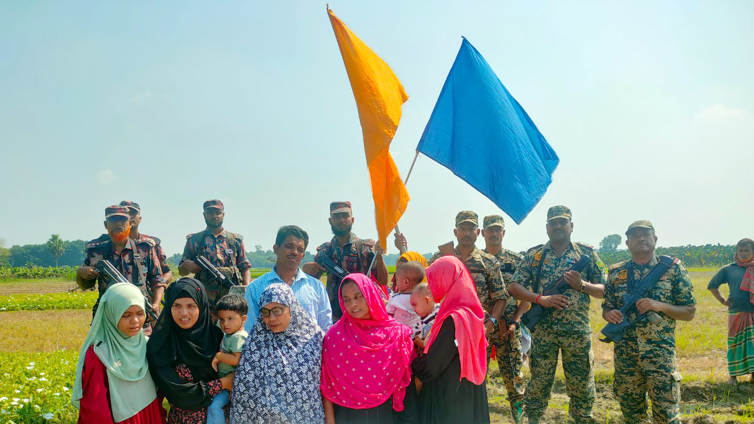 মুজিবনগর সীমান্তের শূন্যরেখায় শেষবার মায়ের মুখ দেখলেন মেয়ে