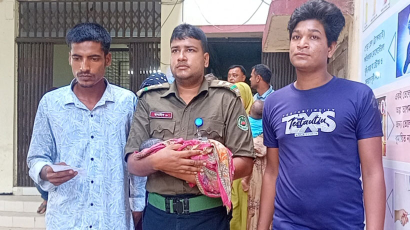 গাংনীতে উদ্ধার হওয়া সেই অজ্ঞাত নবজাতক মারা গেছে
