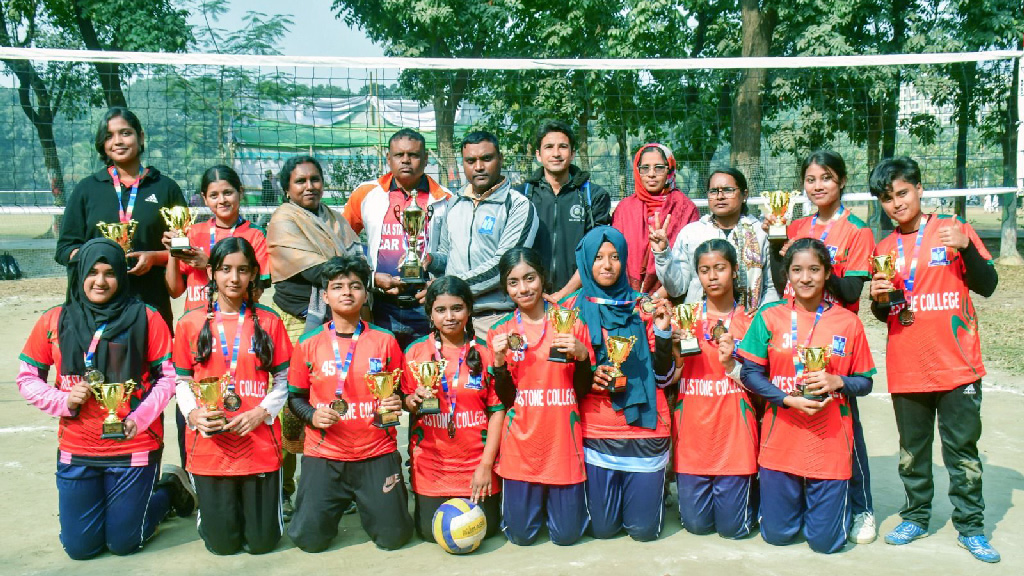 আন্তকলেজ ক্রীড়া প্রতিযোগিতায় মাইলস্টোন কলেজের সাফল্য