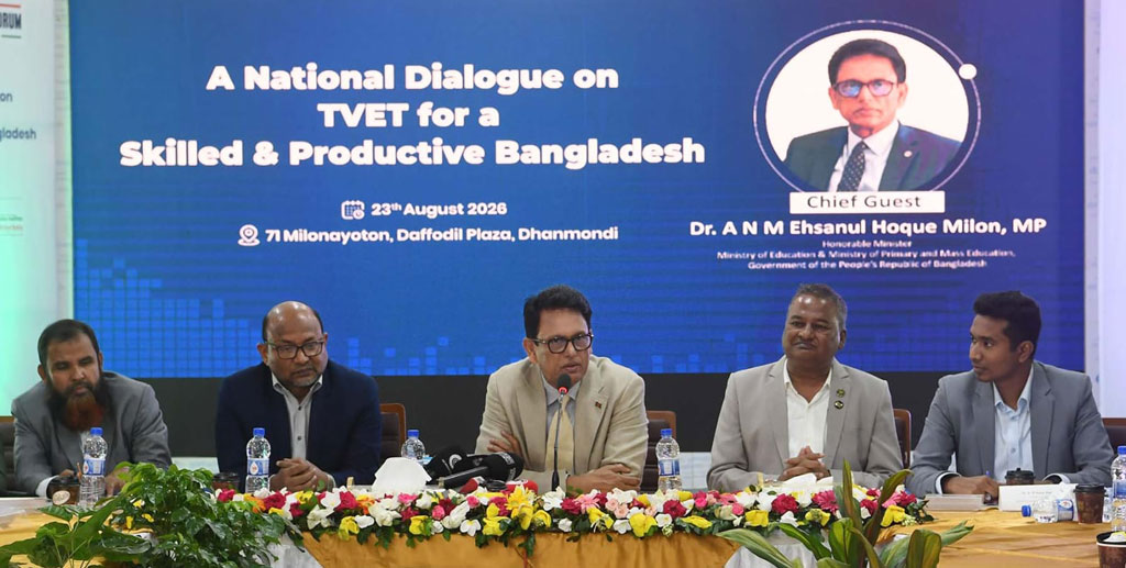 কারিগরি, বৃত্তিমূলক শিক্ষা এবং প্রশিক্ষণের বিকল্প নেই: শিক্ষামন্ত্রী