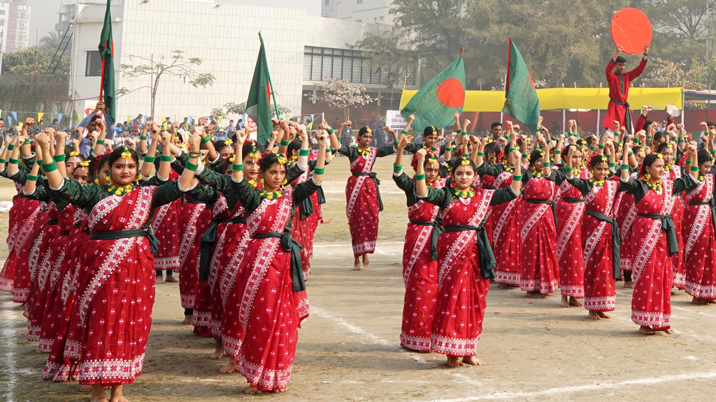 মাইলস্টোন স্কুল অ্যান্ড কলেজে বার্ষিক ক্রীড়া প্রতিযোগিতা অনুষ্ঠিত