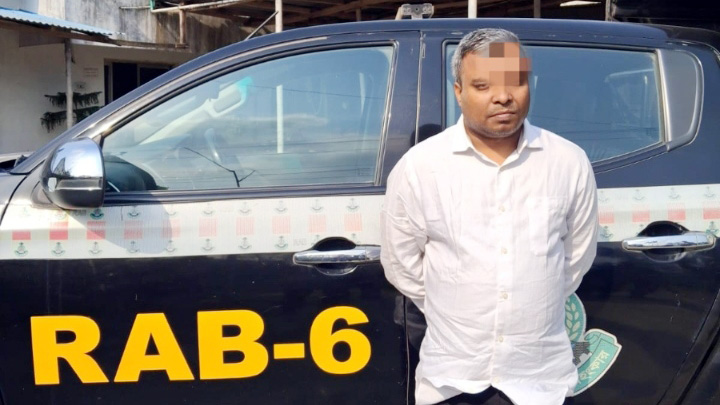 ঢাকায় হাসপাতালে চাঁদাবাজি মামলার প্রধান আসামি মঈন গ্রেপ্তার