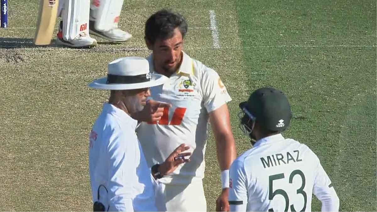 সকালে মিরাজকে কী বলেছেন স্টার্ক