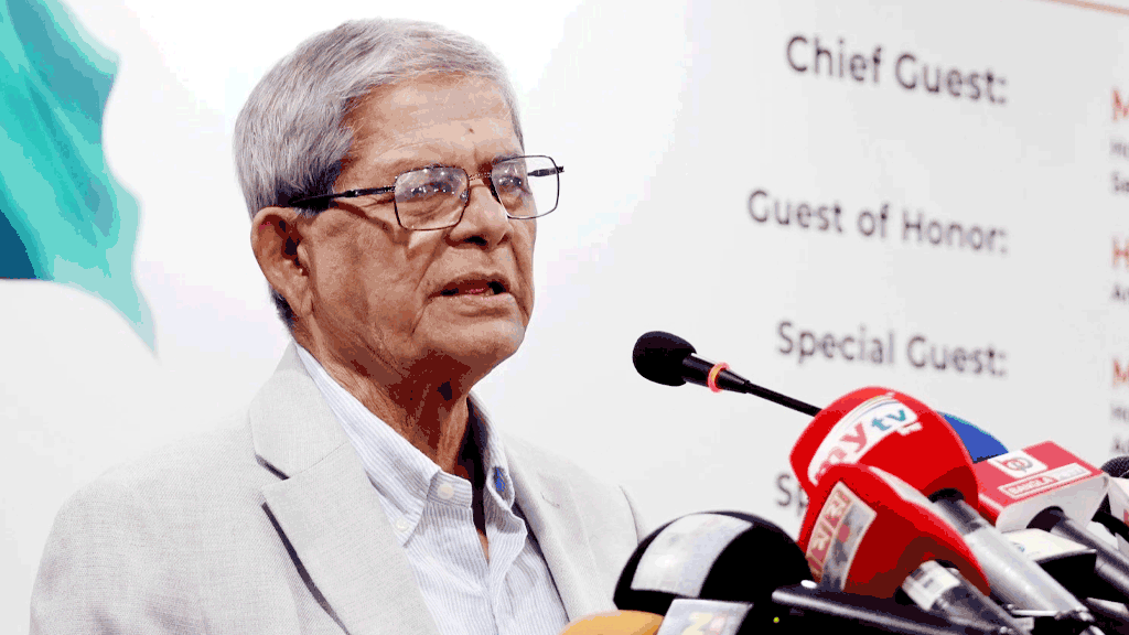 আধিপত্যবিরোধী শক্তি হিসেবে চীনের নেতৃত্ব চায় বাংলাদেশ: মির্জা ফখরুল