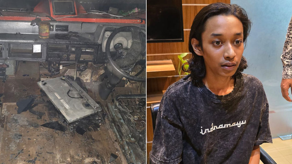 মিরপুর বেড়িবাঁধে বাসে আগুন, ধাওয়া খেয়ে তুরাগে পড়ে তরুণের মৃত্যু