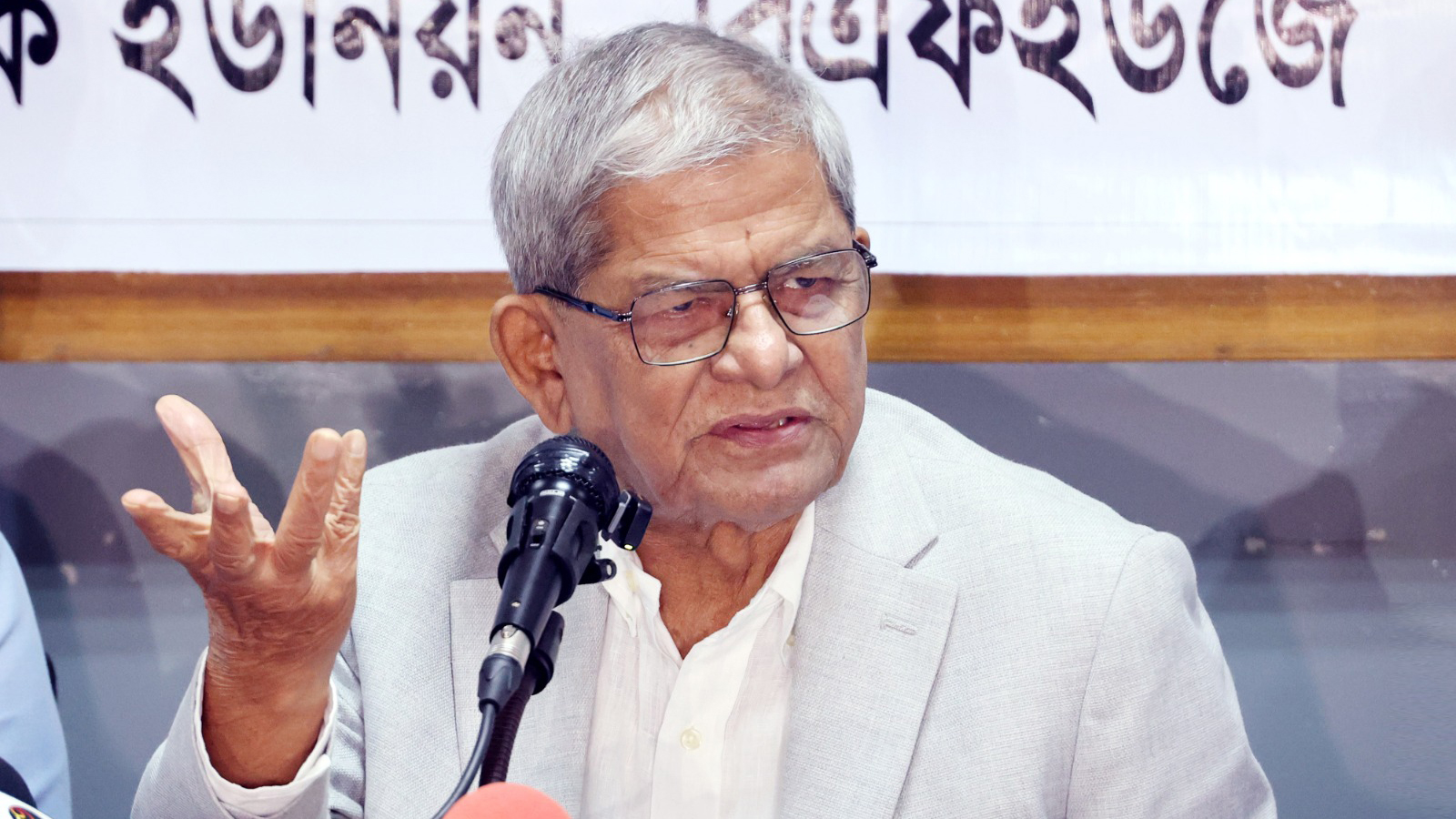 বিরোধী দল আওয়ামী লীগের ভাষায় কথা বলছে: মির্জা ফখরুল