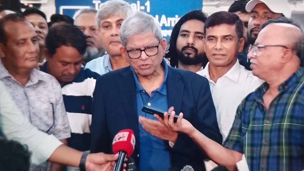 আলোচনার মধ্যে রাজপথে কর্মসূচি গণতন্ত্রের জন্য শুভ নয়: মির্জা ফখরুল