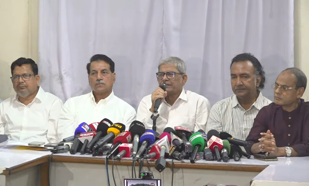 বাংলাদেশের শত্রুরা আবার মাথাচাড়া দিচ্ছে: মির্জা ফখরুল