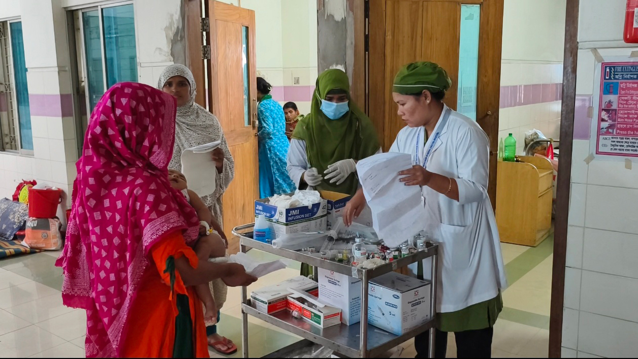 ময়মনসিংহ মেডিকেলে হামের উপসর্গ নিয়ে ভর্তি ৩৩ শিশু