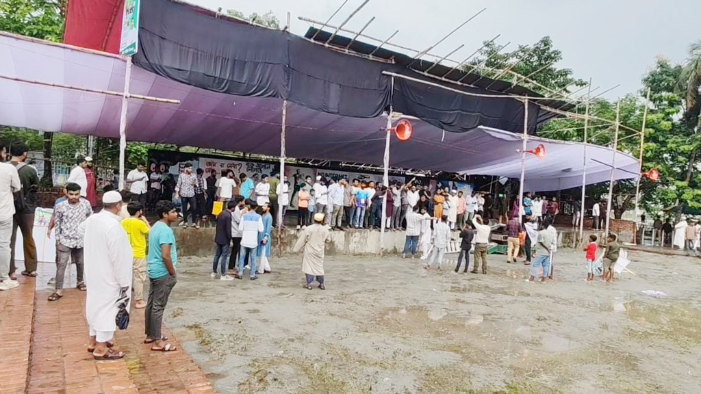 এনসিপির সমাবেশকে ঘিরে মাদারীপুরে নিরাপত্তা জোরদার