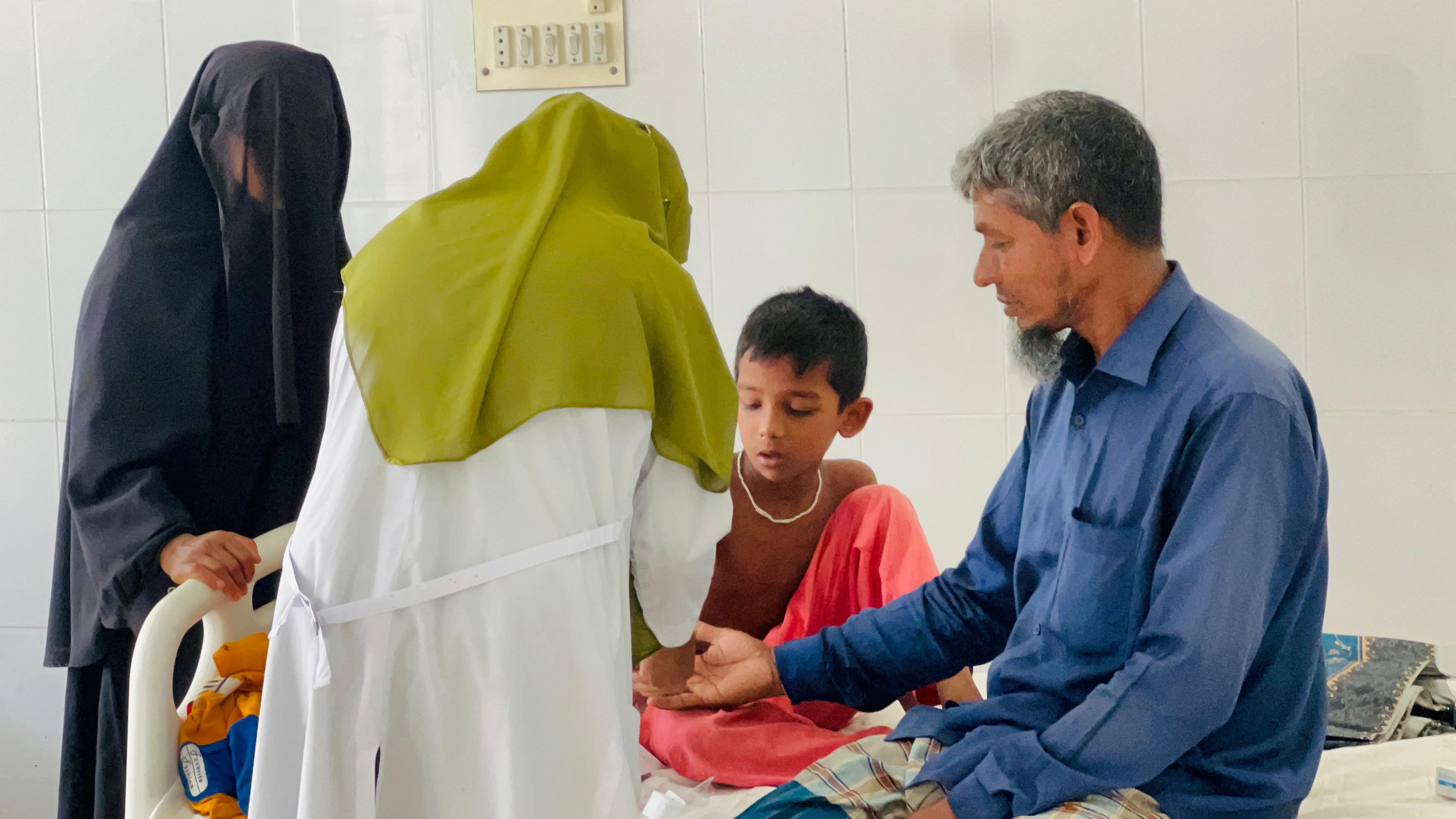 মানিকছড়িতে হামের উপসর্গ নিয়ে হাসপাতালে ভর্তি শিশু