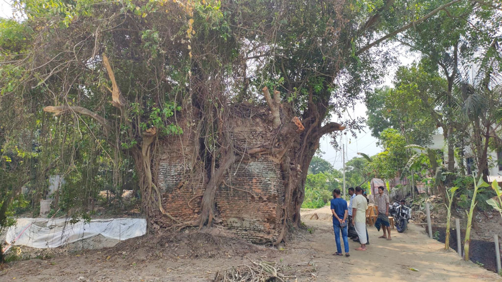 ঝোপঝাড়ে ঘেরা ২০০ বছরের পুরোনো মসজিদ, সংরক্ষণের দাবি