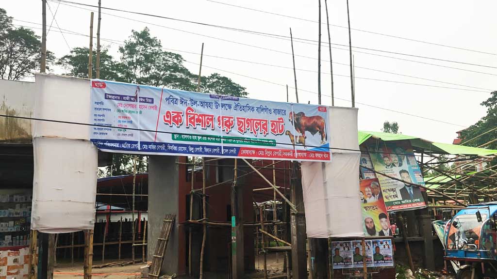 টঙ্গিবাড়ীতে ৪ লাখ টাকার অস্থায়ী হাট বিক্রি ৪২ লাখে!