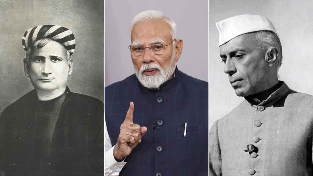 ‘বঙ্কিমদার’ বন্দে মাতরমকে জাতীয় সংগীত না করায় নেহেরুকে মোদির তোপ