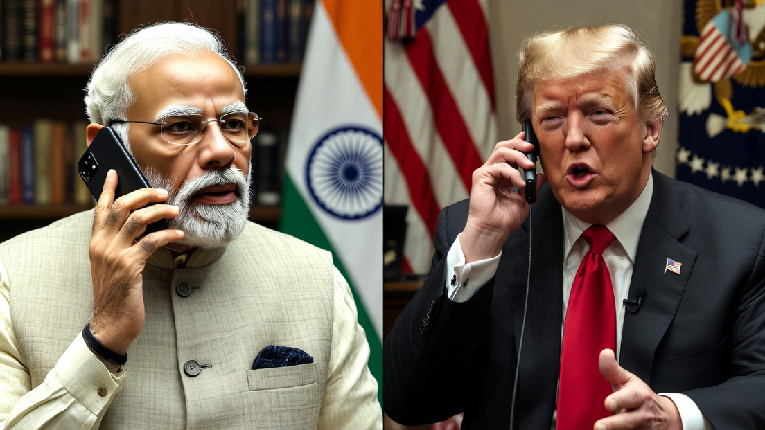 ২০২৫ সালে মোদি-ট্রাম্পের ফোনালাপ হয় ৮ বার, তবু কেন ভেস্তে গেল বাণিজ্য চুক্তি