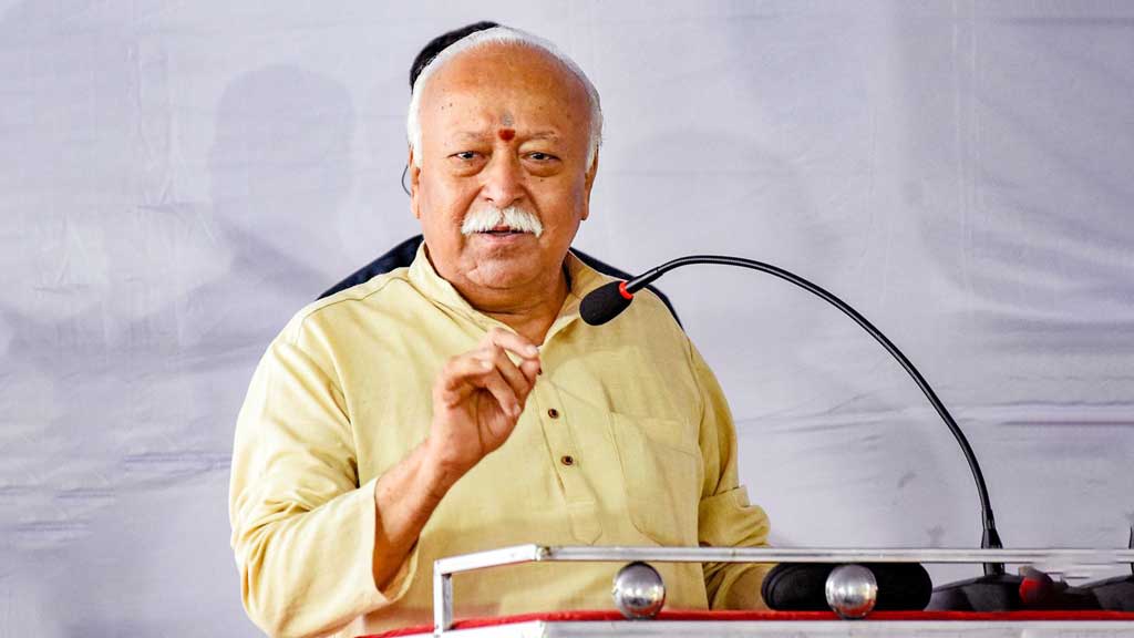হিন্দু রাষ্ট্র ভারতের সীমান্তজুড়ে অশুভ শক্তি, শক্তিবৃদ্ধি করার বিকল্প নেই: আরএসএস