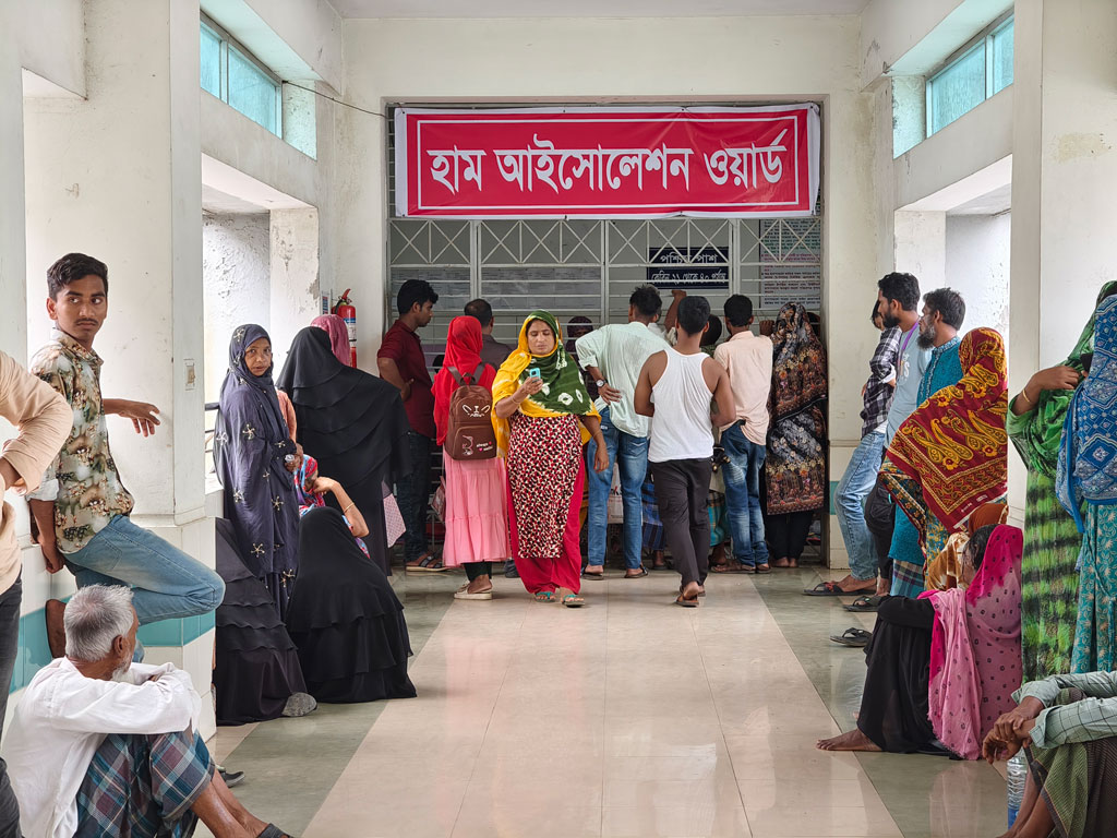 মমেক হাসপাতালে হামের উপসর্গ নিয়ে আরও এক শিশুর মৃত্যু