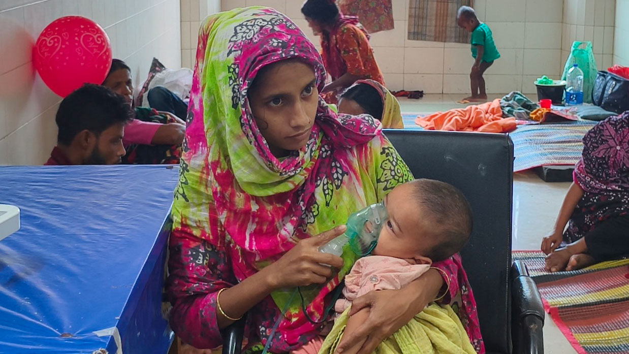 ময়মনসিংহে হাম আইসোলেশন ওয়ার্ডে ভোগান্তি, উপসর্গে আরও এক শিশুর মৃত্যু