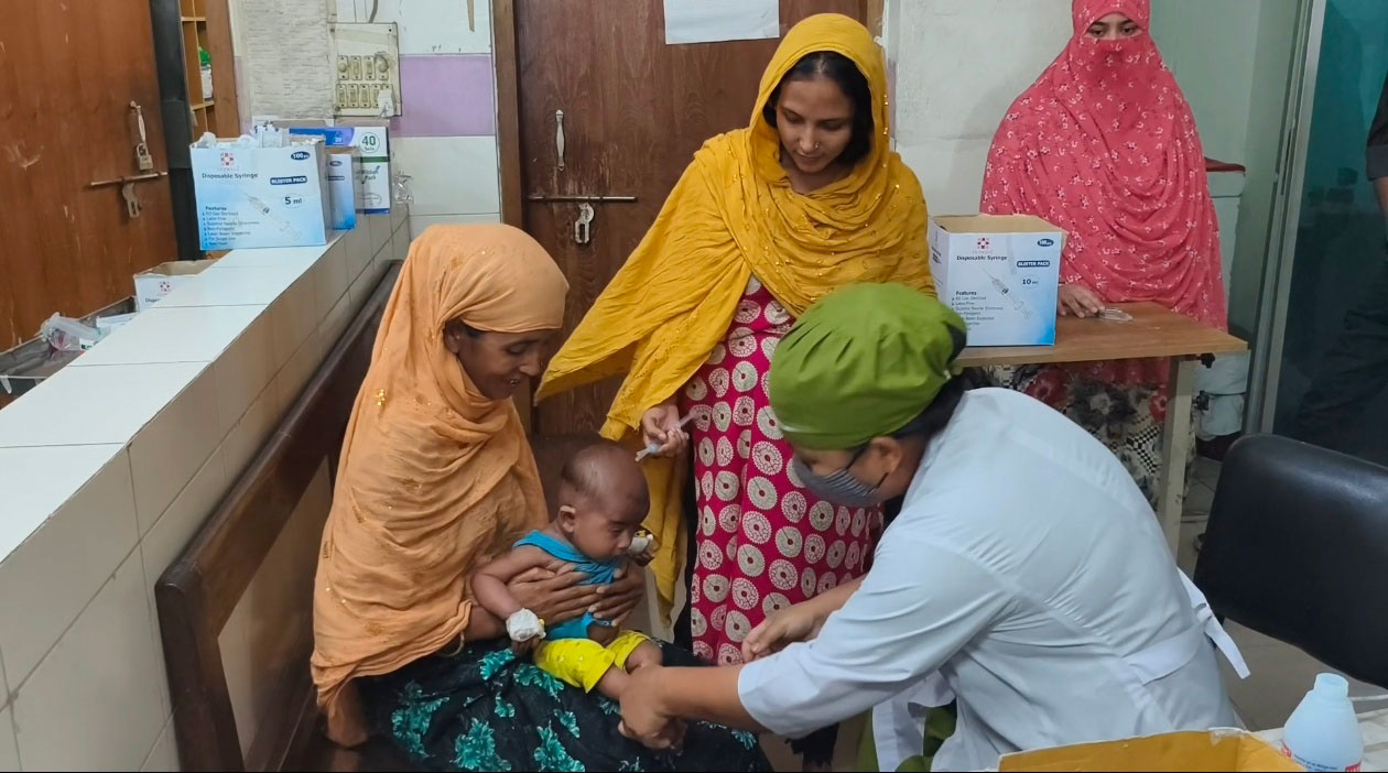 মমেক হাসপাতালে হামের উপসর্গ নিয়ে আরও এক শিশুর মৃত্যু