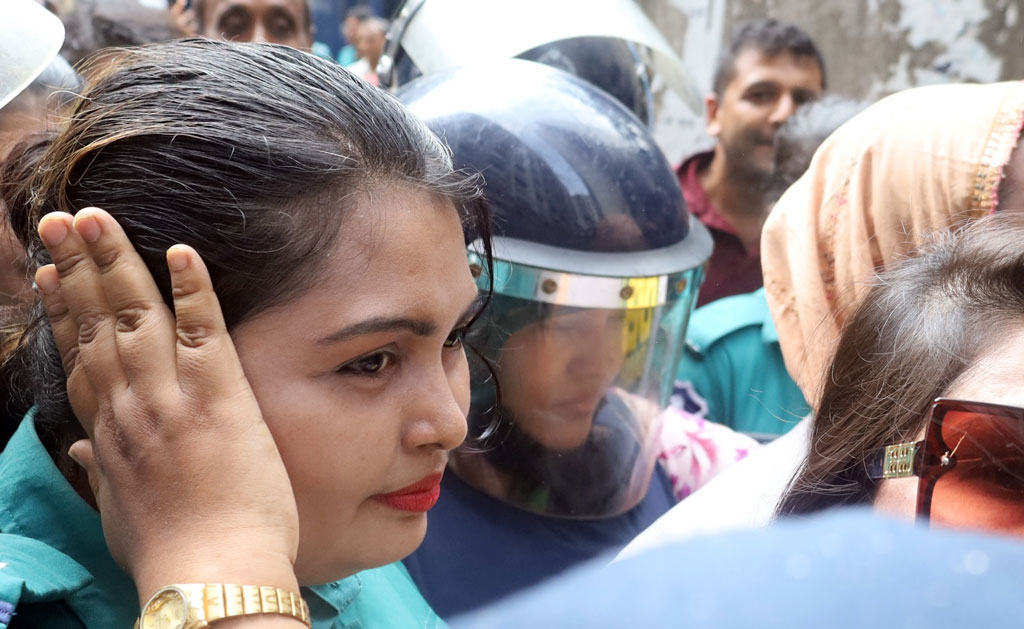 রিমান্ড শেষে কারাগারে মমতাজ