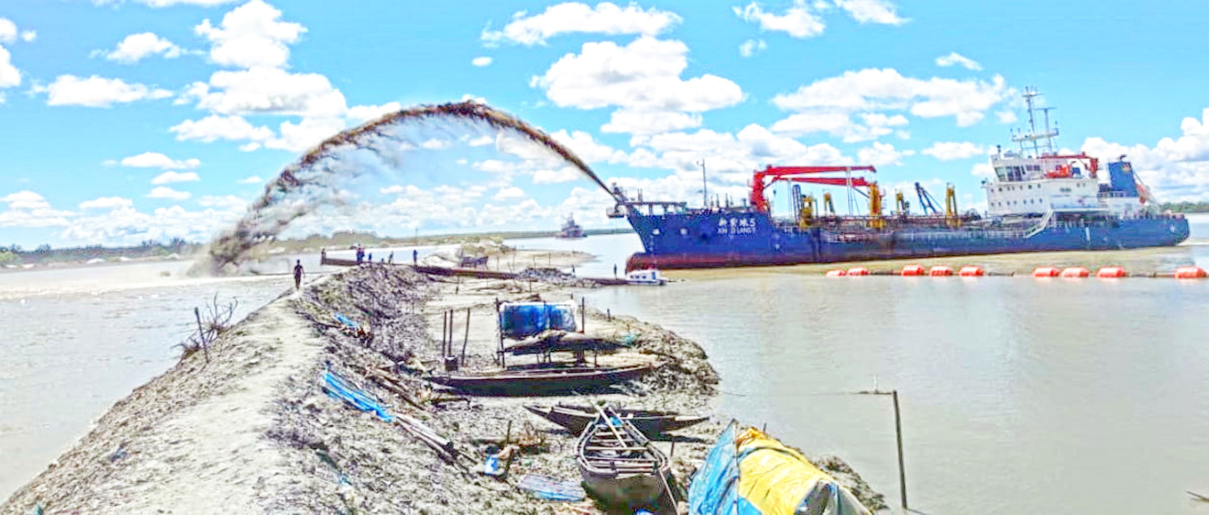 মোংলা বন্দরের ইনারবার খনন প্রকল্প: এক বছরের কাজ পাঁচ বছরে