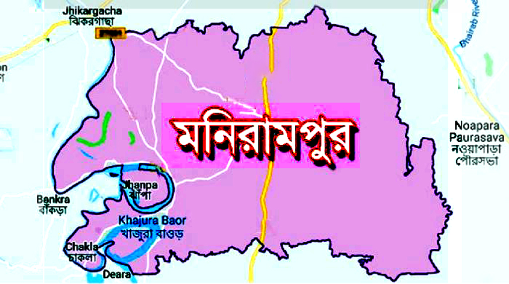 যশোরের মনিরামপুর: ইউএনও দপ্তরের নাজির করালেন প্রকল্পের কাজ