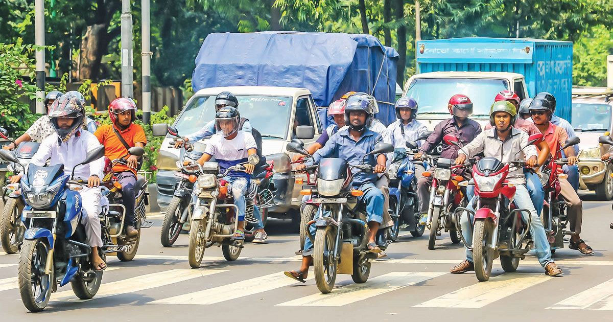 ১৫ নভেম্বরের মধ্যে মোটরসাইকেলের সামনে নম্বরপ্লেট লাগানোর নির্দেশ
