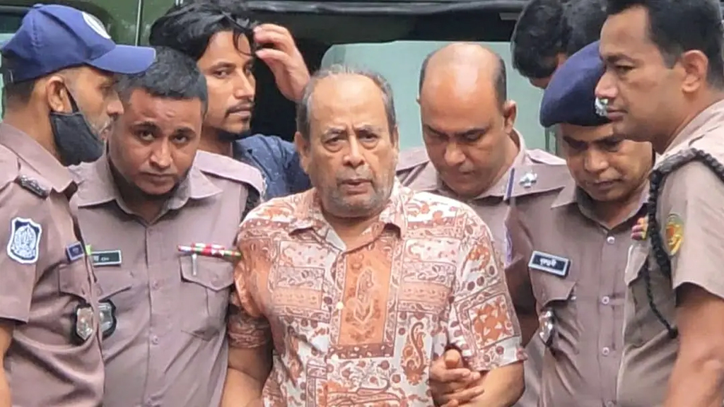 ট্রাইব্যুনালে জিয়াউর রহমান হত্যার আসামি মোজাফফর