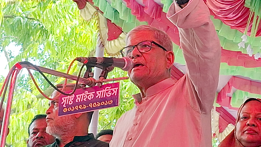 দেশের প্রথম নারী মুক্তিযোদ্ধা খালেদা জিয়া: মির্জা ফখরুল