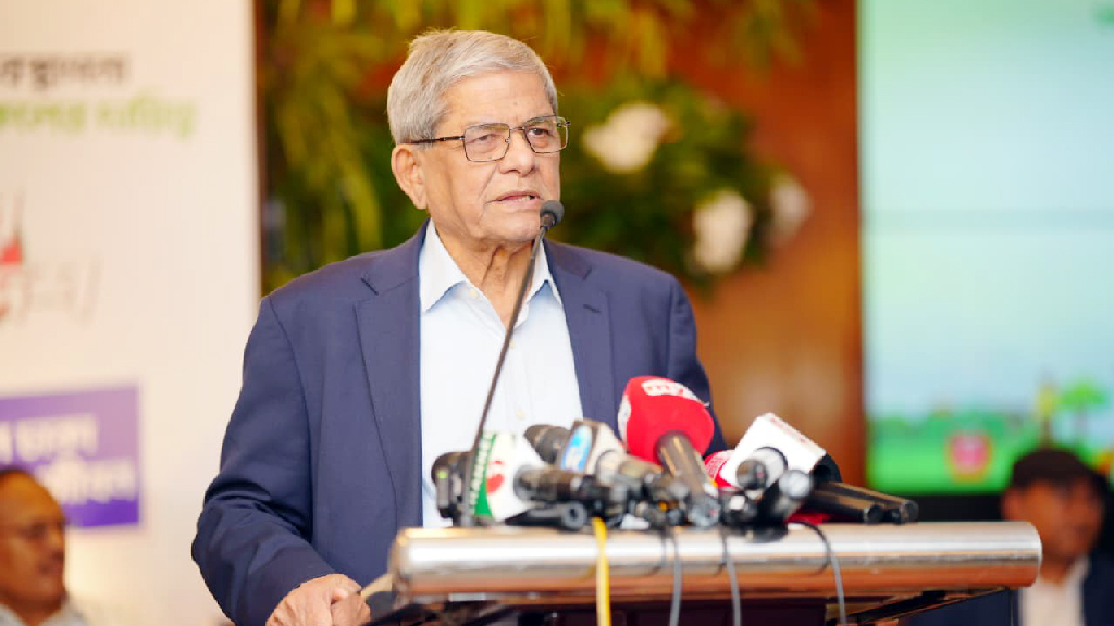 মশা নিধনে দেশীয় উদ্ভাবনের পরীক্ষামূলক প্রয়োগের আহ্বান মির্জা ফখরুলের