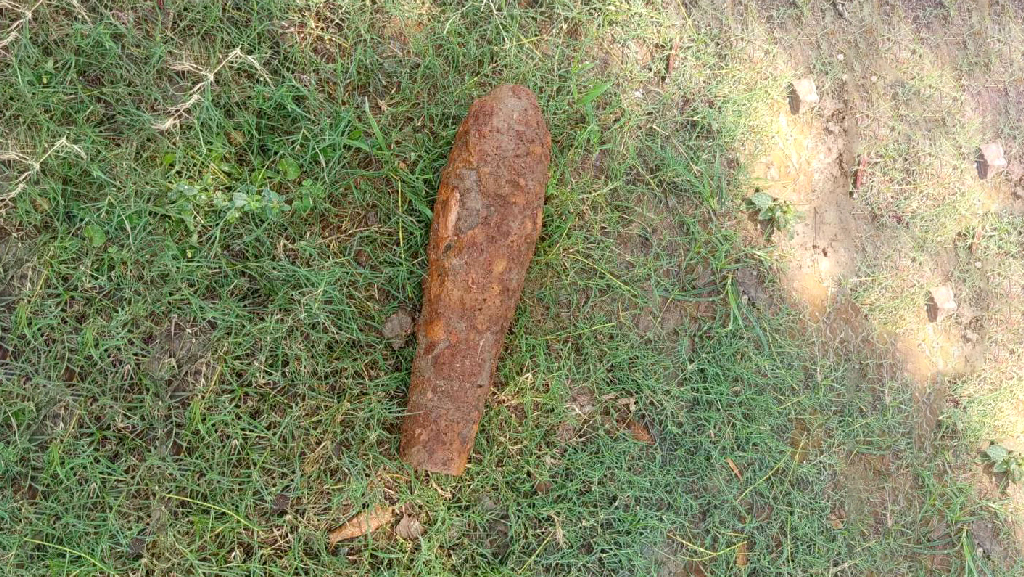 রাজশাহী বিশ্ববিদ্যালয়ে মর্টার শেল উদ্ধার