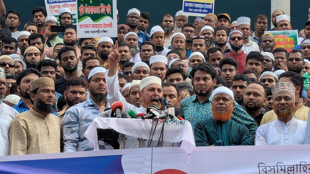 একটি দল ক্ষমতায় যাওয়ার আগেই মানুষ তাঁদের পতন চায়: জামায়াত নেতা মাসুদ