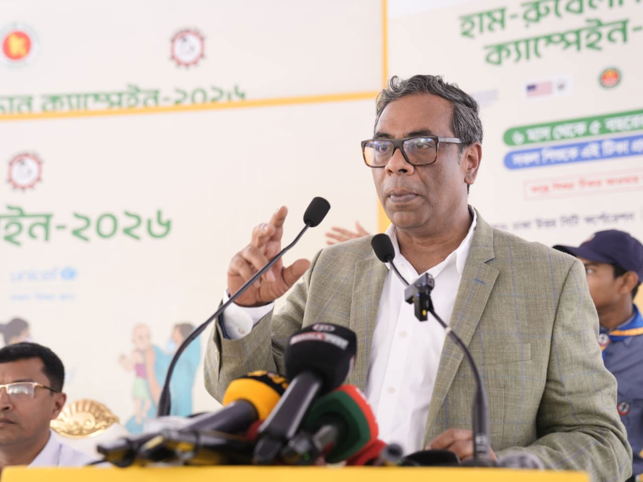 ২০ তারিখ থেকে সারা দেশে হাম-রুবেলা টিকা দেওয়া হবে: স্বাস্থ্য প্রতিমন্ত্রী