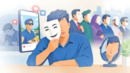 মুখোশের আড়ালে মানুষ