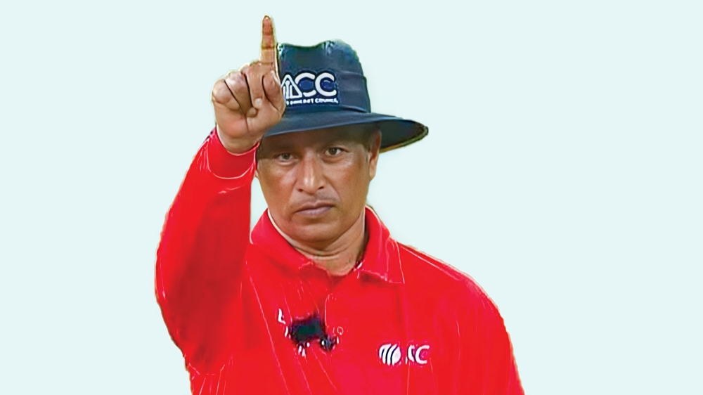এশিয়া কাপ অন্য রকম লাগছে বাংলাদেশের আম্পায়ারেরও