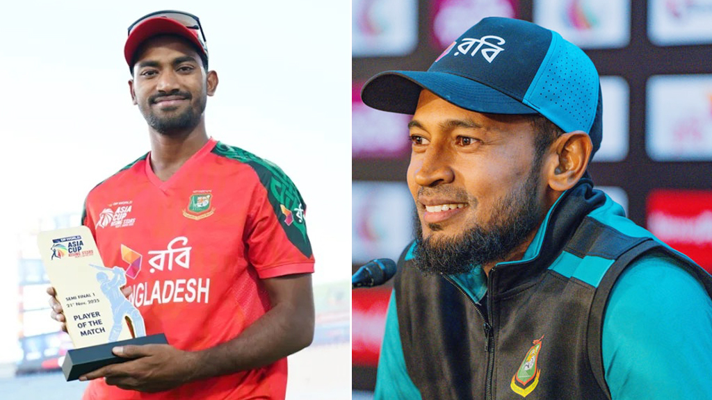 ভারতের বিপক্ষে ম্যাচসেরা রিপনের প্রশংসায় মুশফিক