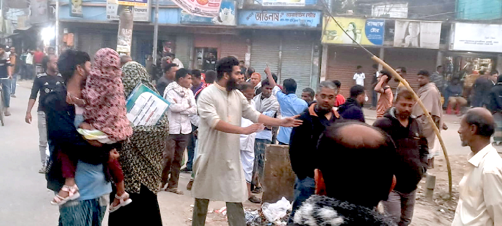 গফরগাঁওয়ে বিএনপির দুই পক্ষের সংঘর্ষ, গুলি