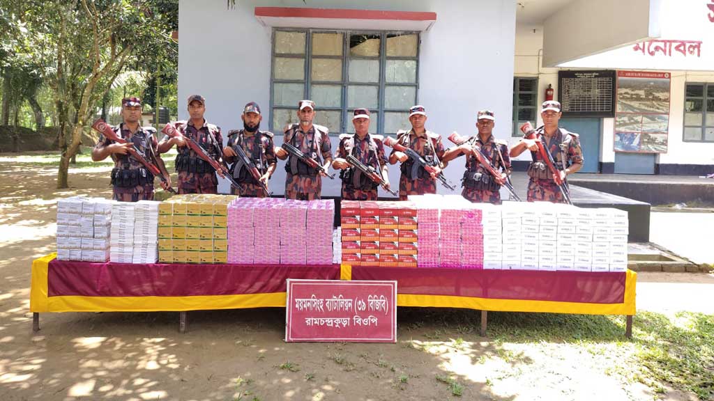 সীমান্তে বিজিবির অভিযানে ৮১ লাখ টাকার ভারতীয় ওষুধ জব্দ