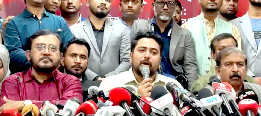 এনসিপিসহ তিন দলের নতুন জোট, মুখপাত্র নাহিদ