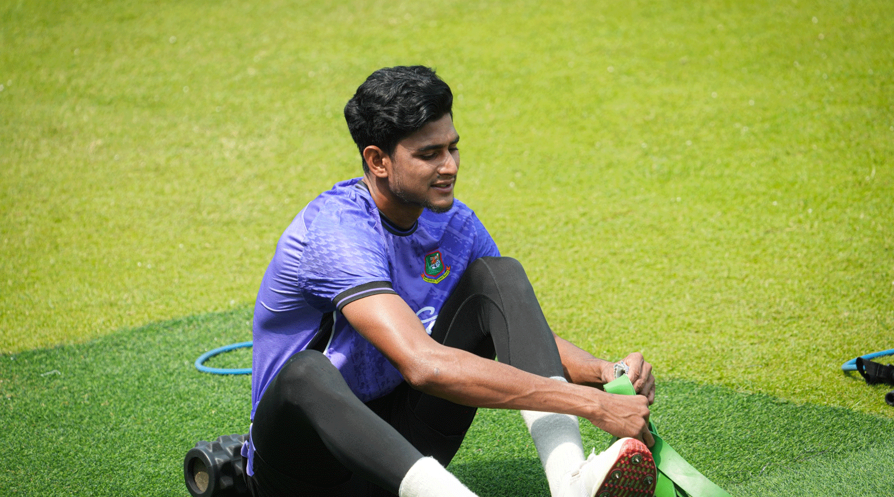 নাহিদ রানার হাতে ব্যান্ডেজ কেন